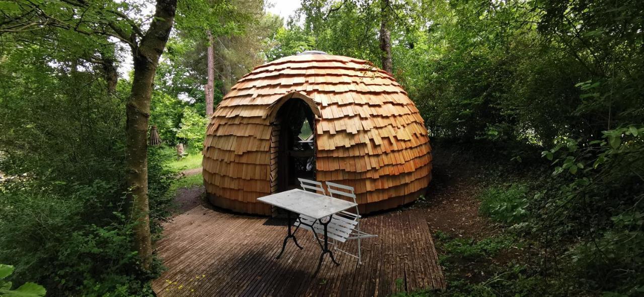 Camping De La Chagnee Saint-Aubin-le-Cloud 外观 照片