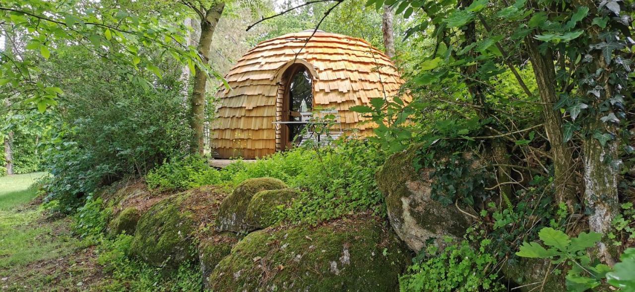 Camping De La Chagnee Saint-Aubin-le-Cloud 客房 照片