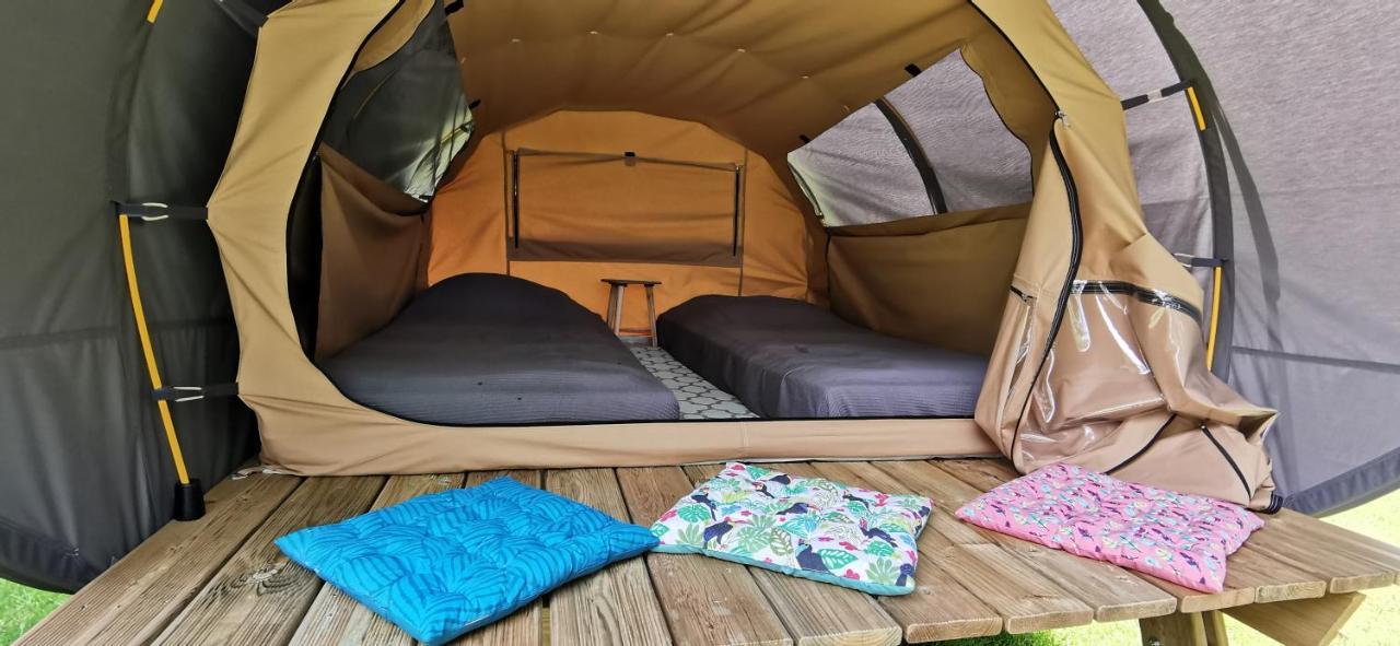 Camping De La Chagnee Saint-Aubin-le-Cloud 外观 照片