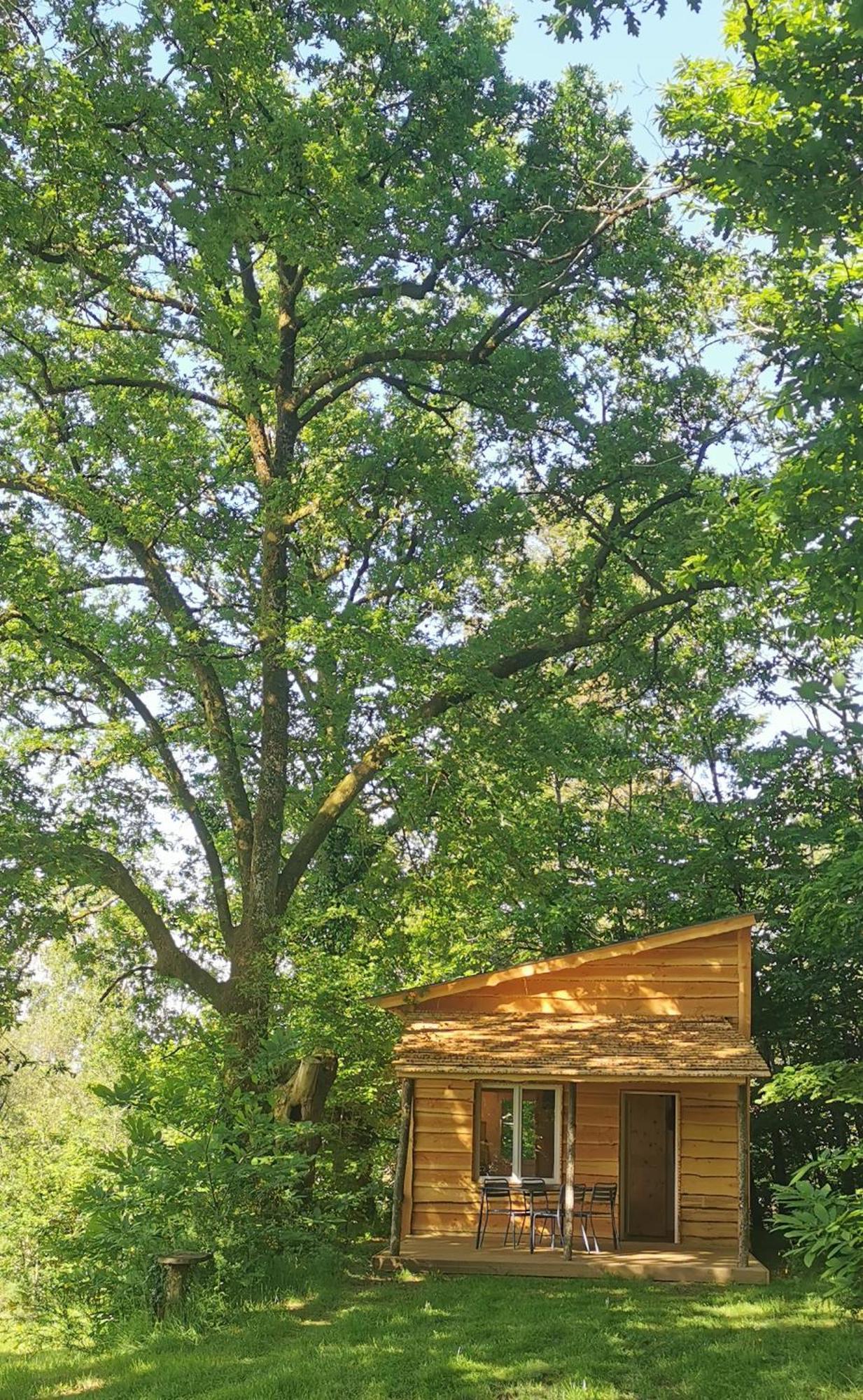 Camping De La Chagnee Saint-Aubin-le-Cloud 外观 照片